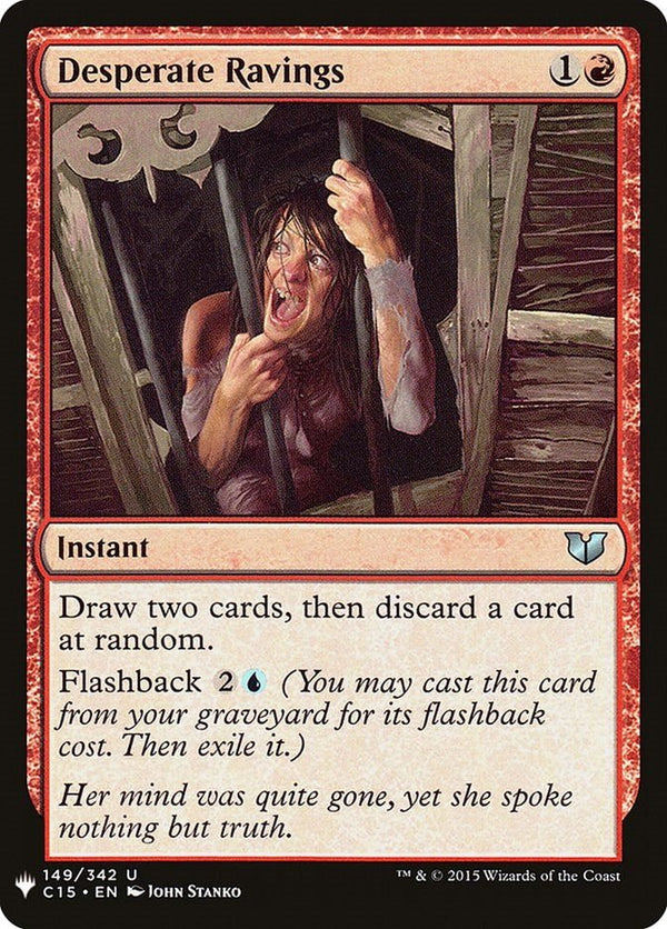 Desperate Ravings [LIST - 149] - Cartes Sportives Rive Sud