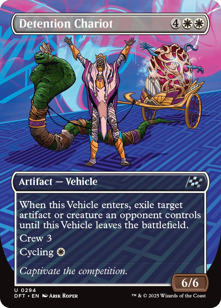 Detention Chariot (Borderless) [DFT - 294] - Cartes Sportives Rive Sud