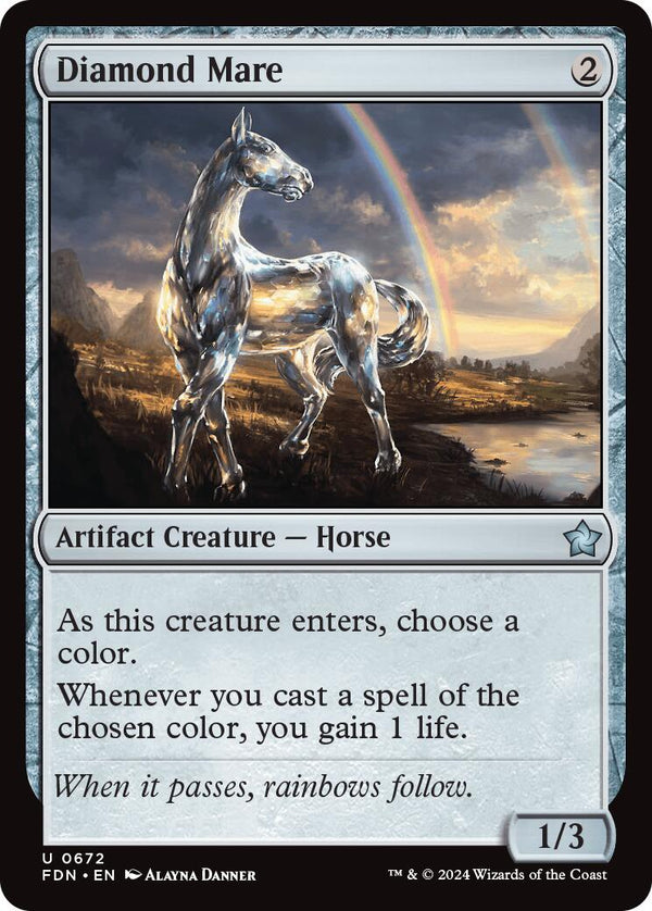 Diamond Mare [FDN - 672] - Cartes Sportives Rive Sud