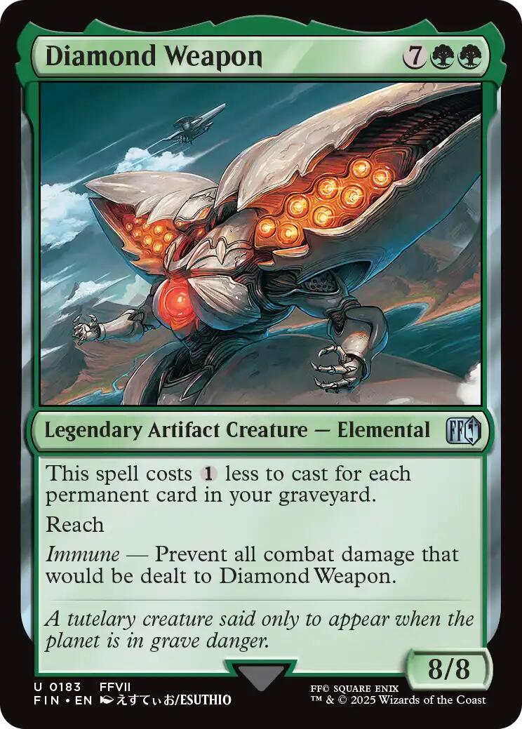 Diamond Weapon [FIN - 183] - Cartes Sportives Rive Sud