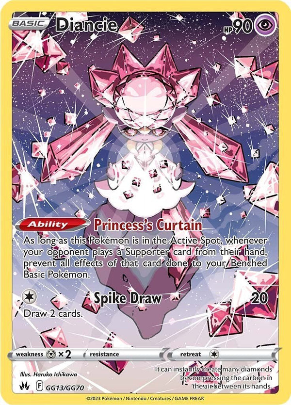 Diancie [CRZ:GG - GG13/GG70] - Cartes Sportives Rive Sud