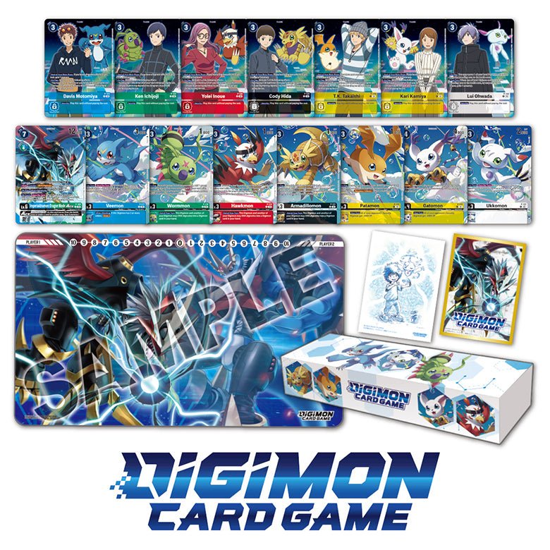 Digimon CG Adventure Box 2 The Beginning Set (Pre - Order) - Cartes Sportives Rive Sud