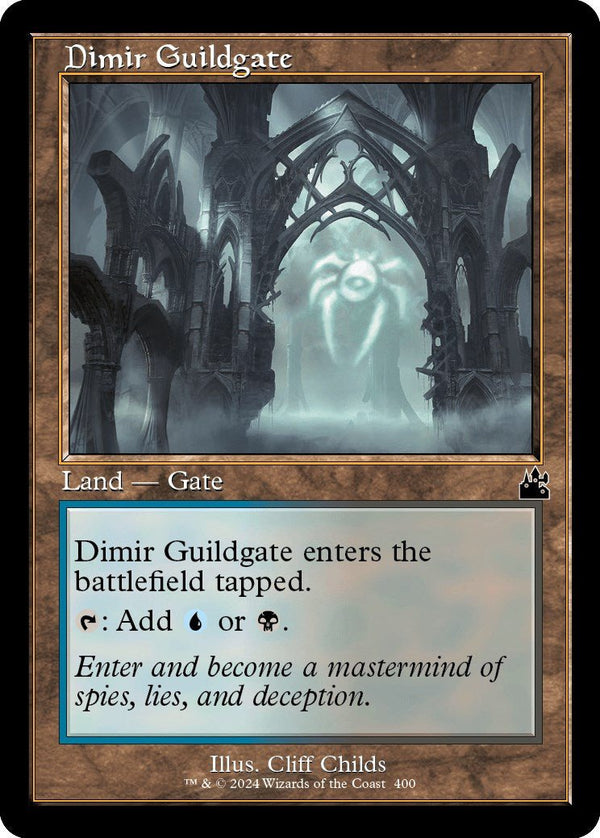 Dimir Guildgate (Retro Frame) [RVR - 400] - Cartes Sportives Rive Sud