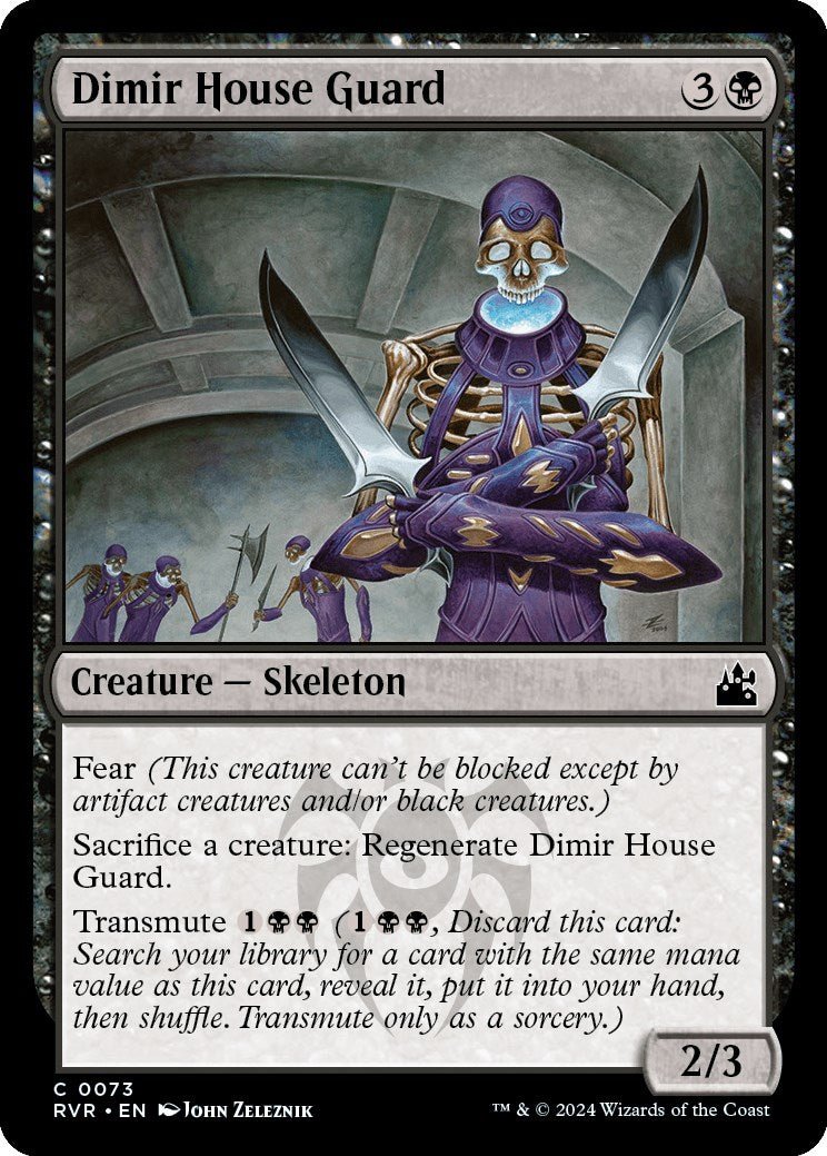 Dimir House Guard [RVR - 73] - Cartes Sportives Rive Sud