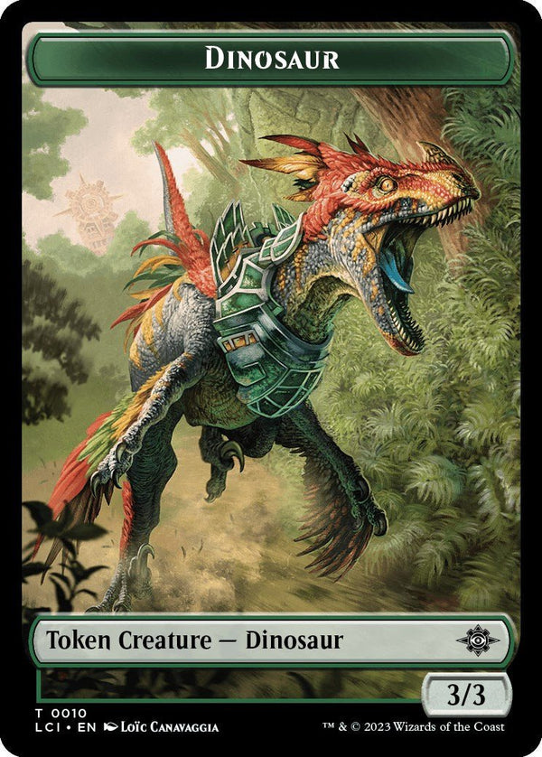 Dinosaur Token (0010) [LCI - 10] - Cartes Sportives Rive Sud