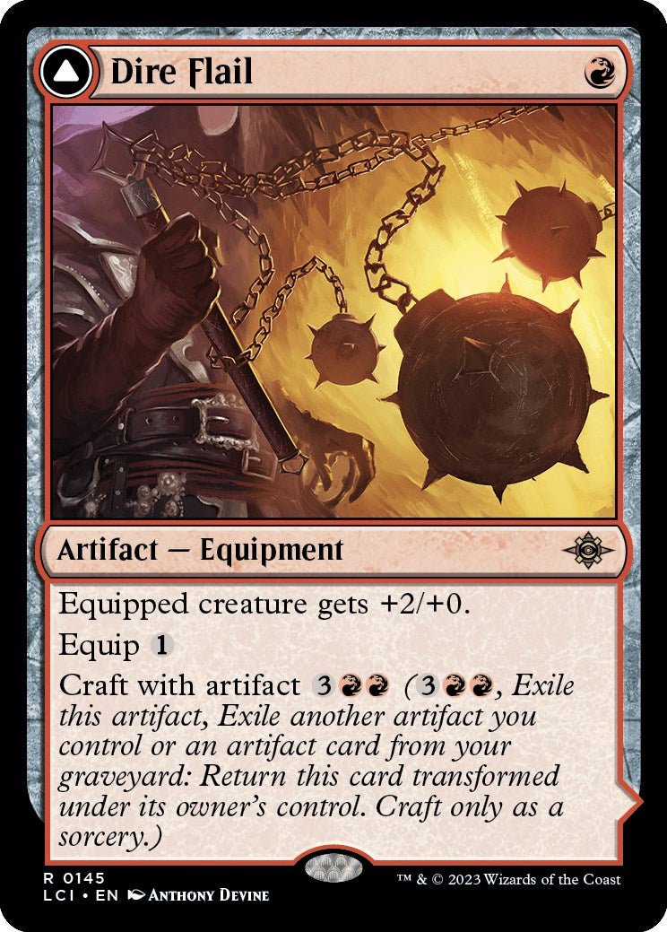 Dire Flail [LCI - 145] - Cartes Sportives Rive Sud