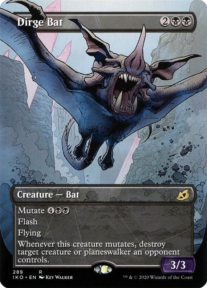 Dirge Bat (Showcase) [IKO - 289] - Cartes Sportives Rive Sud