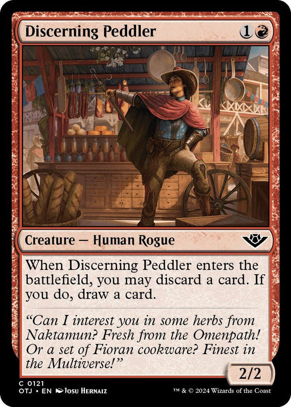 Discerning Peddler [OTJ - 121] - Cartes Sportives Rive Sud