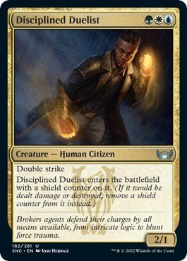 Disciplined Duelist [SNC - 182] - Cartes Sportives Rive Sud