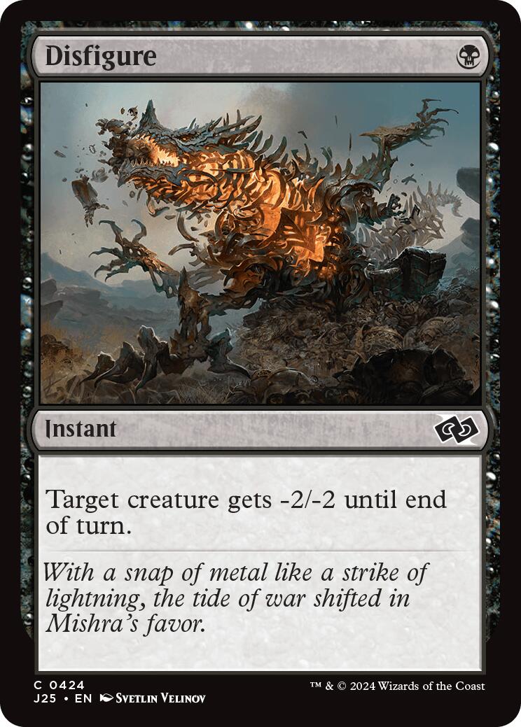 Disfigure [J25 - 424] - Cartes Sportives Rive Sud