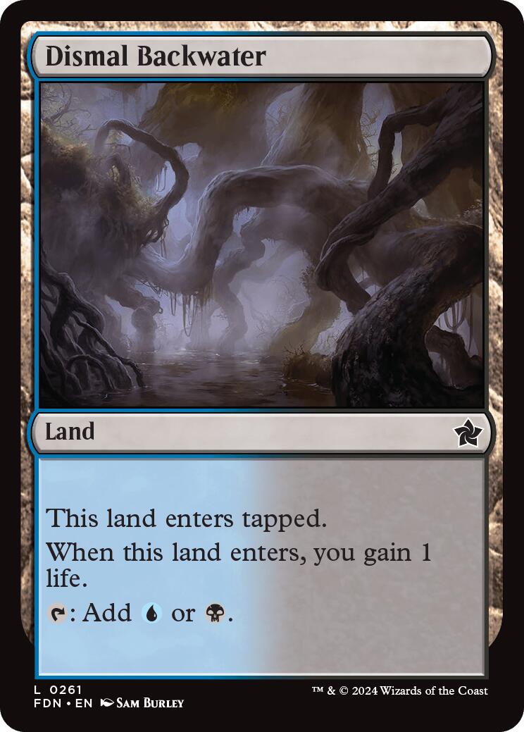 Dismal Backwater [FDN - 261] - Cartes Sportives Rive Sud