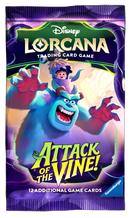 Disney Lorcana Attack of The Vine Booster Box (Pre Order) - Cartes Sportives Rive Sud
