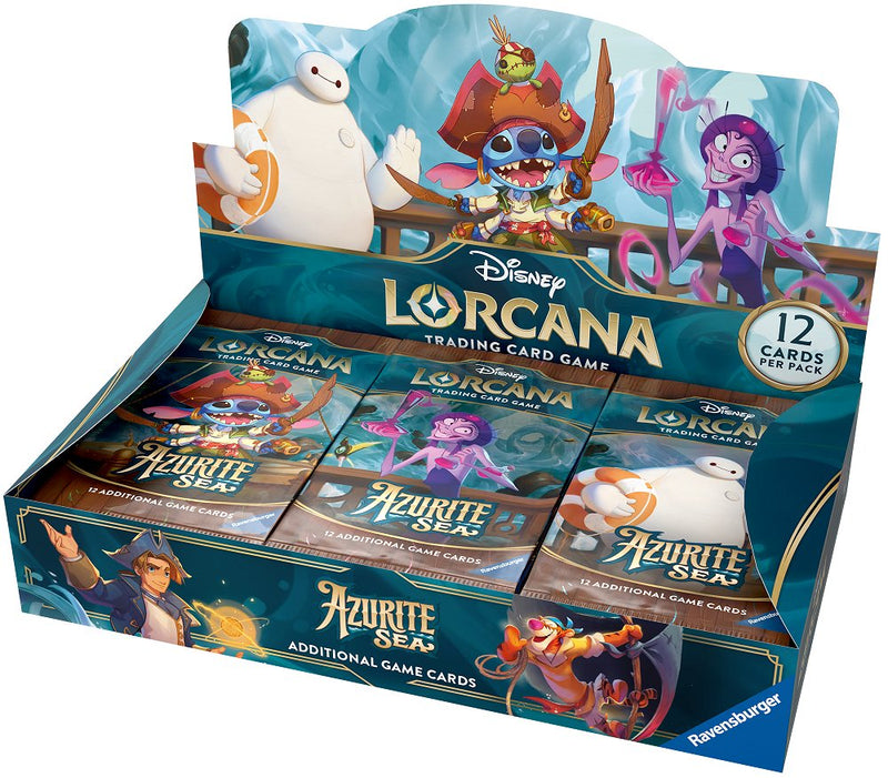 Disney Lorcana Azurite Sea Booster (Pre - Order) - Cartes Sportives Rive Sud