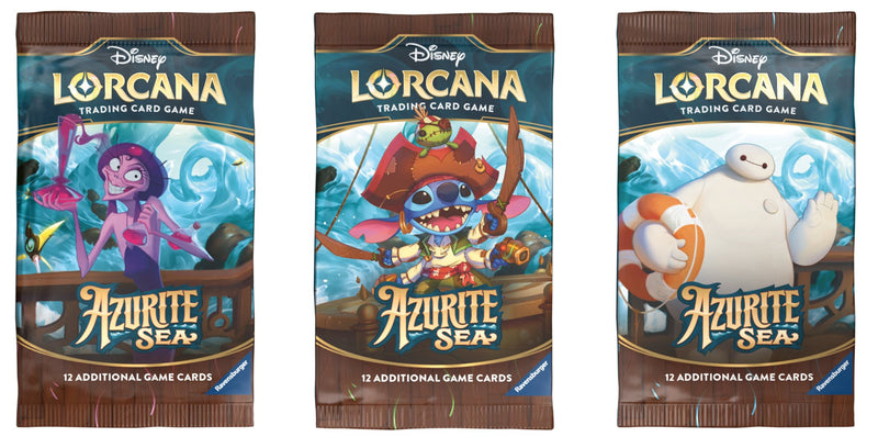 Disney Lorcana Azurite Sea Booster (Pre - Order) - Cartes Sportives Rive Sud