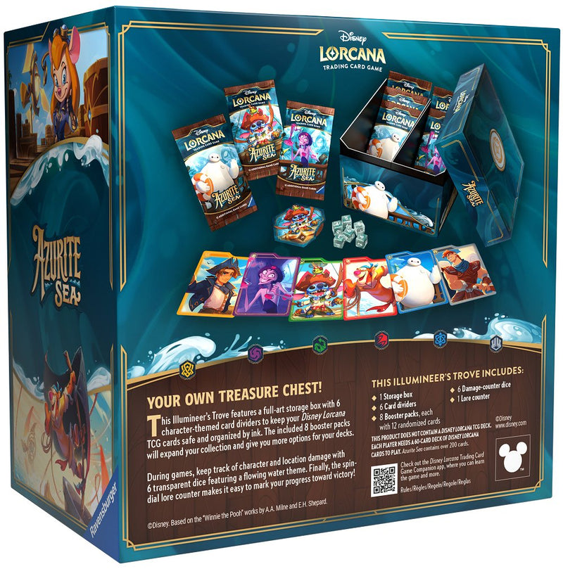 Disney Lorcana Azurite Sea Trove (Pre - Order) - Cartes Sportives Rive Sud