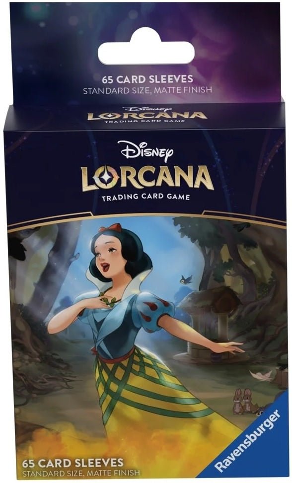 Disney Lorcana Card Sleeve Set 4 Snow White - Cartes Sportives Rive Sud