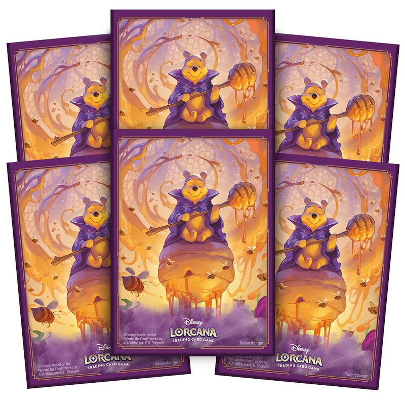 Disney Lorcana Card Sleeve Set 6 Pooh (Pre - Order) - Cartes Sportives Rive Sud