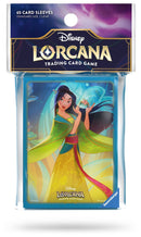 Disney Lorcana Card Sleeves (65) Set 9 Mulan (Pre - Order) - Cartes Sportives Rive Sud