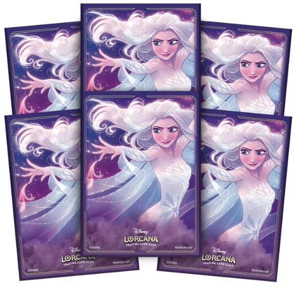 Disney Lorcana Card Sleeves Set - Elsa - Cartes Sportives Rive Sud