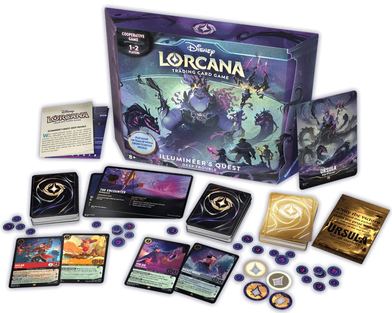 Disney Lorcana Illumineer's Quest Deep Trouble - Cartes Sportives Rive Sud