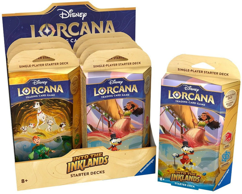 Disney Lorcana Into The Inklands Starter Decks - Cartes Sportives Rive Sud