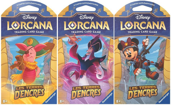 Disney Lorcana Les Terres D'Encres Blister - Cartes Sportives Rive Sud