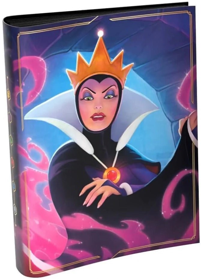 Disney Lorcana Lorebook Card Portfolio Evul Queen - Cartes Sportives Rive Sud