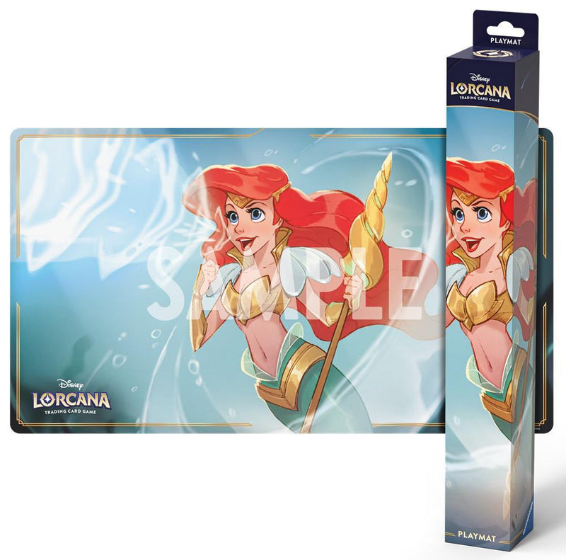 Disney Lorcana Playmat Ariel, Sonic Warrior (Pre - Order) - Cartes Sportives Rive Sud