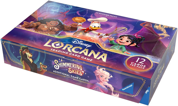 Disney Lorcana Shimmering Skies Booster (Pre - Order) - Cartes Sportives Rive Sud