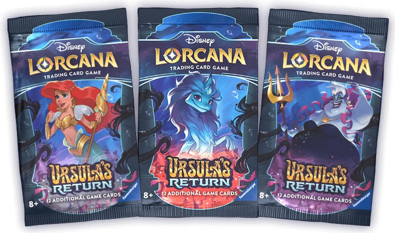 Disney Lorcana Ursula's Return Booster - Cartes Sportives Rive Sud