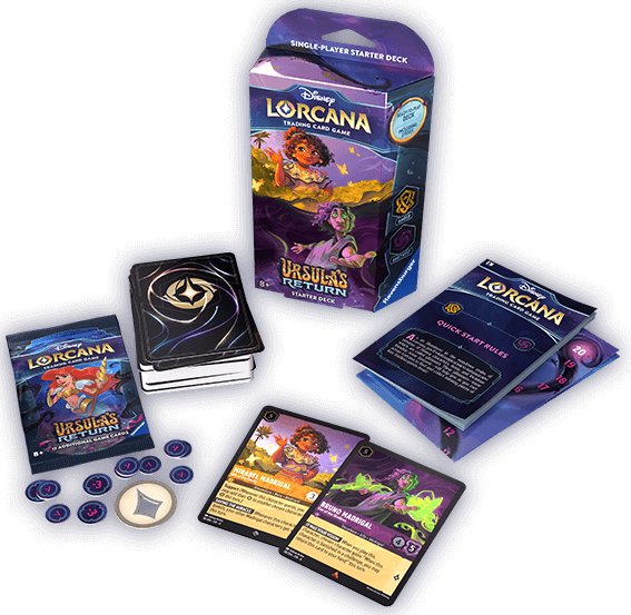 Disney Lorcana Ursula's Return Starter Deck - Cartes Sportives Rive Sud