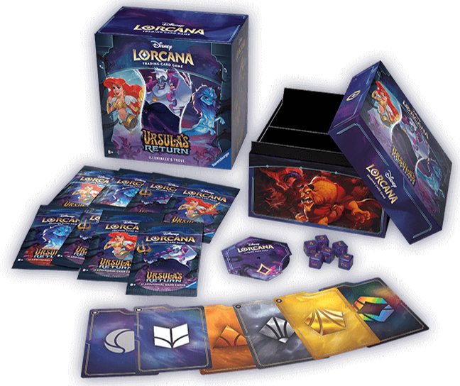 Disney Lorcana Ursula's Return Trove - Cartes Sportives Rive Sud