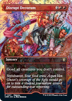 Disrupt Decorum [LARP - 1067] - Cartes Sportives Rive Sud