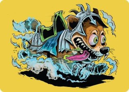 District Mascot Art Card (50/54) [AADFT - 50] - Cartes Sportives Rive Sud
