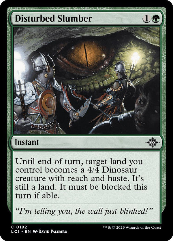 Disturbed Slumber [LCI - 182] - Cartes Sportives Rive Sud