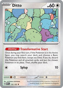 Ditto [MEW - 132/165] - Cartes Sportives Rive Sud