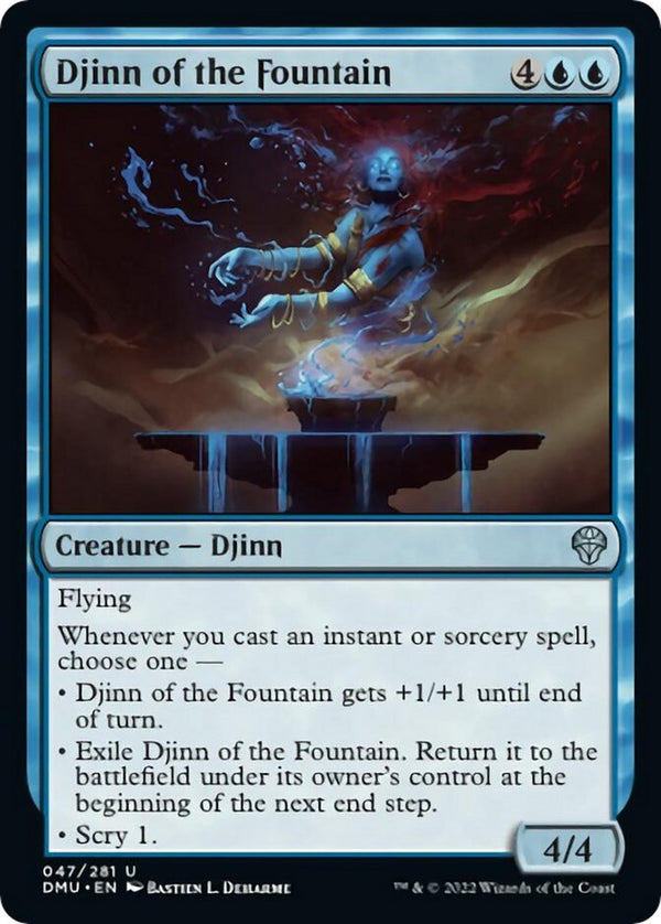 Djinn of the Fountain [DMU - 47] - Cartes Sportives Rive Sud