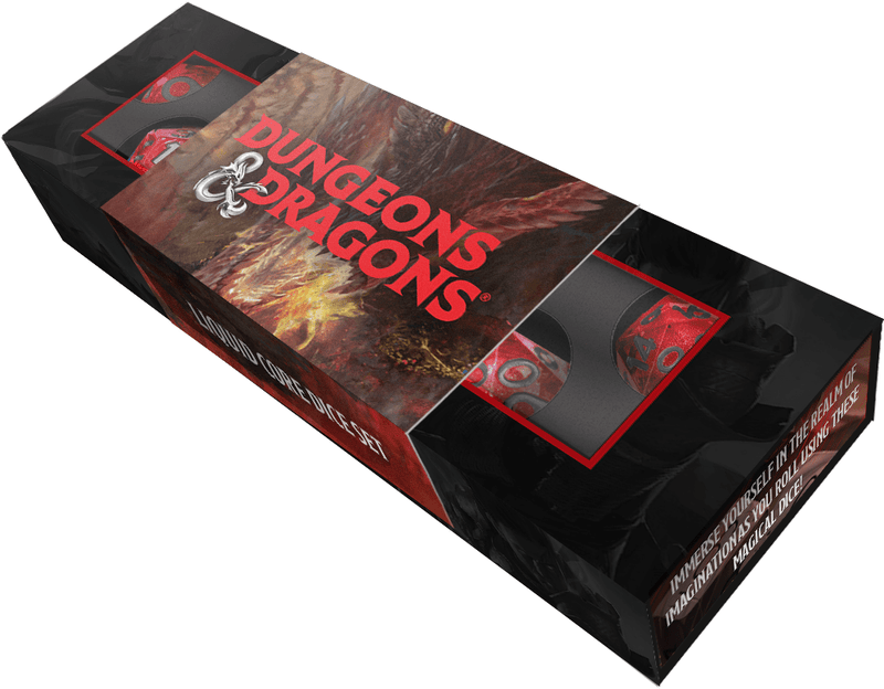 DND Liquid Core Dice Set - Cartes Sportives Rive Sud