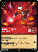 Donald Duck - Ruby Champion [10 - 121/204] - Cartes Sportives Rive Sud