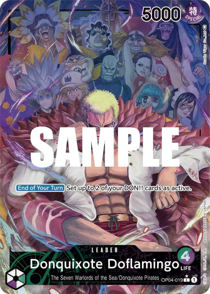 Donquixote Doflamingo (019) (Alternate Art) [OP04 - OP04 - 019] - Cartes Sportives Rive Sud