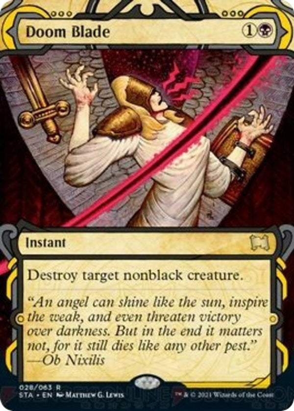 Doom Blade [STA - 28] - Cartes Sportives Rive Sud