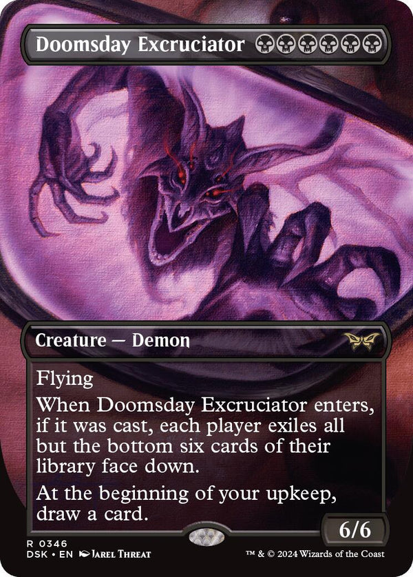 Doomsday Excruciator (Borderless) [DSK - 346] - Cartes Sportives Rive Sud