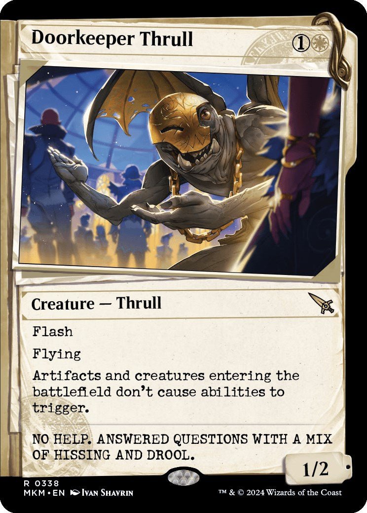 Doorkeeper Thrull (Showcase) [MKM - 338] - Cartes Sportives Rive Sud