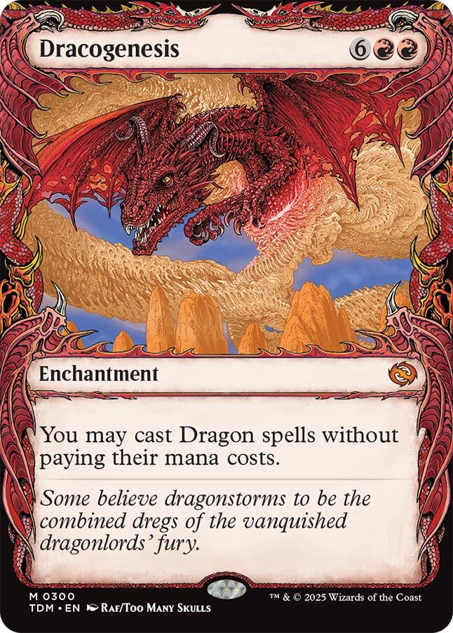 Dracogenesis (0300) (Showcase) [TDM - 300] - Cartes Sportives Rive Sud