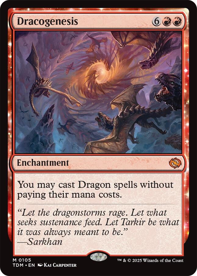Dracogenesis [TDM - 105] - Cartes Sportives Rive Sud