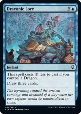 Draconic Lore [CLB - 64] - Cartes Sportives Rive Sud