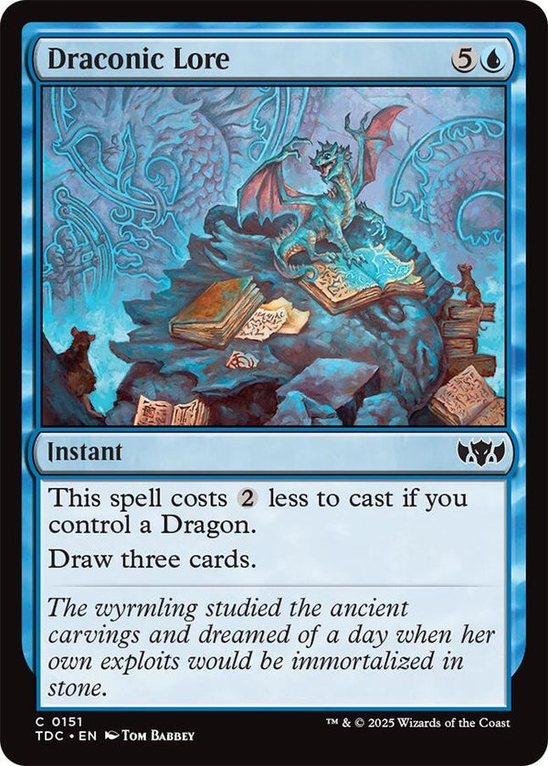 Draconic Lore [TDC - 151] - Cartes Sportives Rive Sud