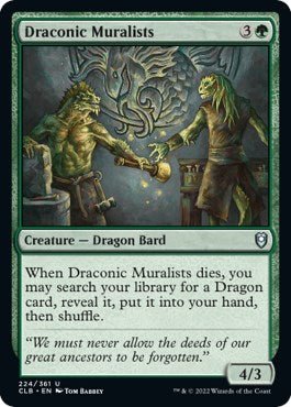 Draconic Muralists [CLB - 224] - Cartes Sportives Rive Sud