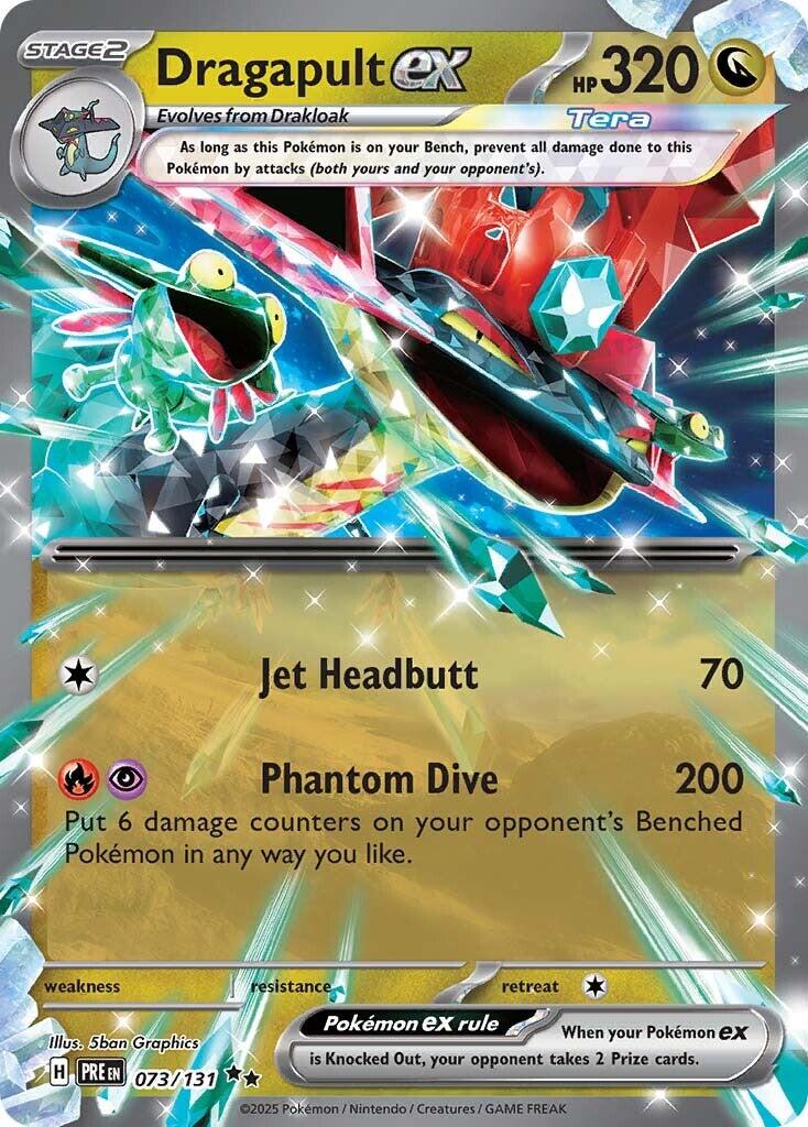 Dragapult ex - 073/131 [PRE - 073/131] - Cartes Sportives Rive Sud