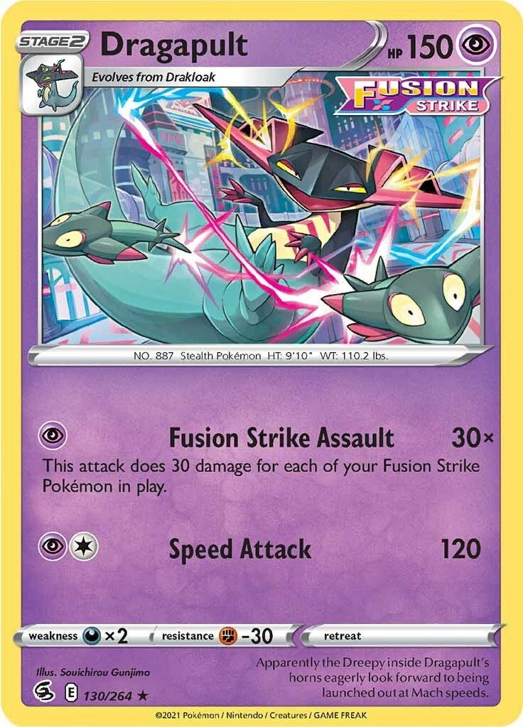Dragapult [SWSH08 - 130/264] - Cartes Sportives Rive Sud